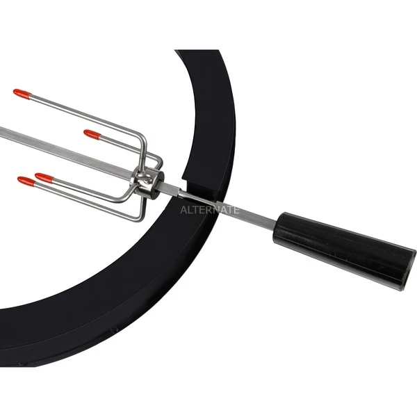 Big Green Egg Drehspieß LetzQ Spit, 13", 5-teiliges Set, Grillspieß – Bild 3
