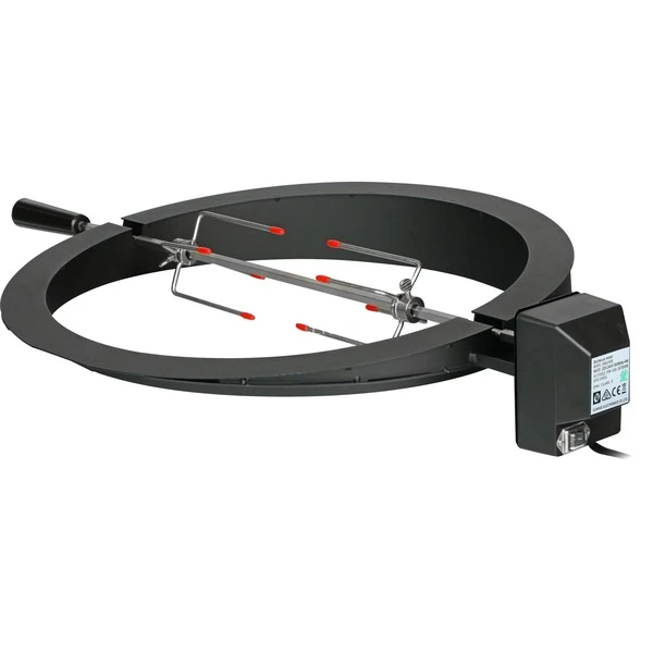 Big Green Egg Drehspieß LetzQ Spit, 18", 5-teiliges Set, Grillspieß – Bild 3