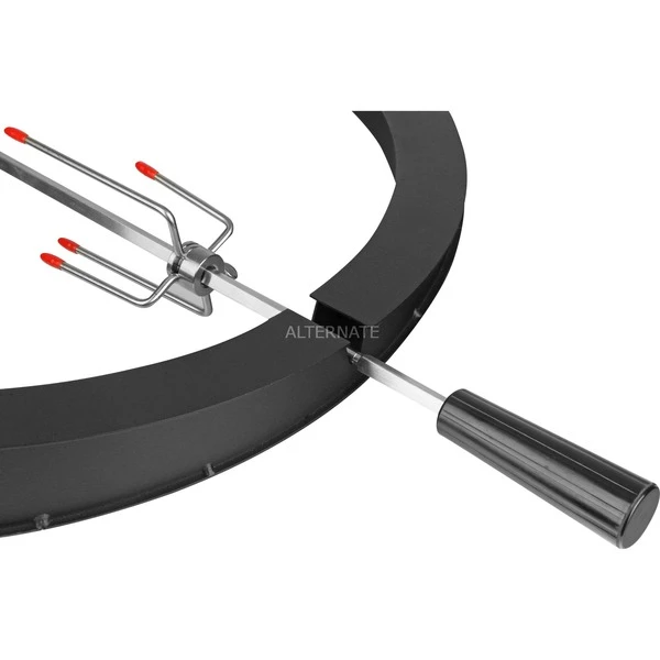 Big Green Egg Drehspieß LetzQ Spit, 18", 5-teiliges Set, Grillspieß – Bild 4