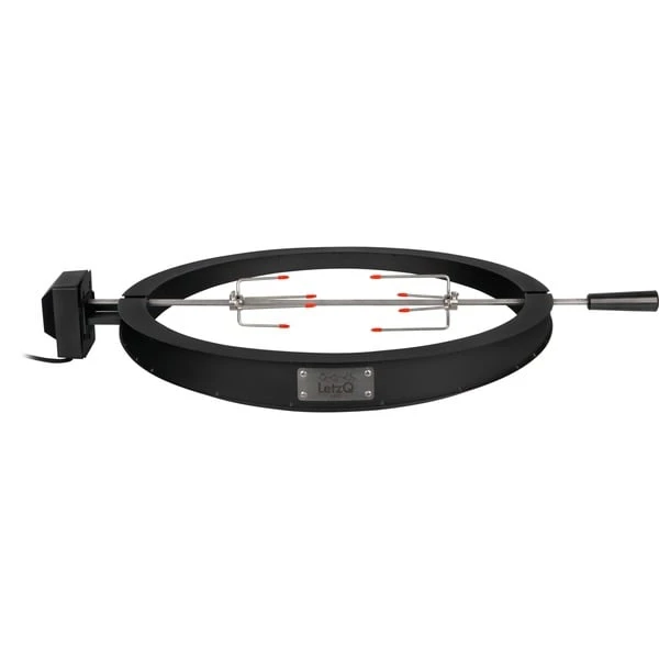 Big Green Egg Drehspieß LetzQ Spit, 24", 5-teiliges Set, Grillspieß – Bild 2