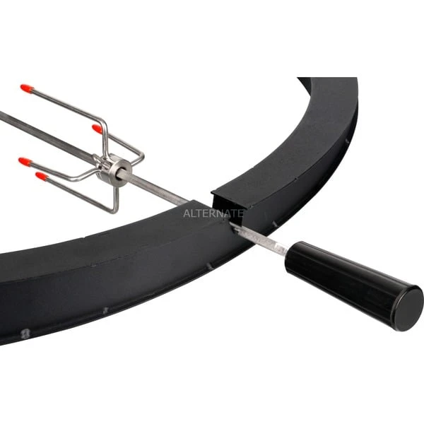 Big Green Egg Drehspieß LetzQ Spit, 24", 5-teiliges Set, Grillspieß – Bild 3
