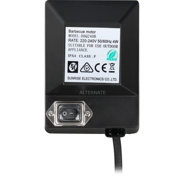 Big Green Egg Drehspieß LetzQ Spit, 24", 5-teiliges Set, Grillspieß – Bild 6