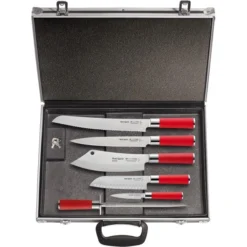 DICK Magnetkoffer "Red Spirit", 6-teilig, Messer