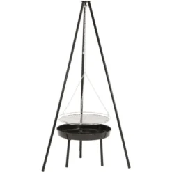 Easy Camp Lagerfeuer-Dreibein Deluxe, Holzkohlegrill