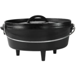 Lodge Camp Dutch Oven L10CO3, Flach, Topf