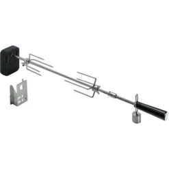 Moesta Rotisserie-Set Für Smokin' PizzaRing, Für 57 / 58 / 60cm Kugelgrill, Grillspieß