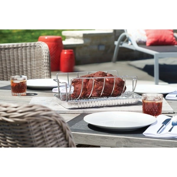 Napoleon 3 In 1 Braten- & Spareribs-Halter, Grillkorb – Bild 6