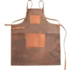 Petromax Büffelleder-Schürze Mit Gekreuztem Rückenband