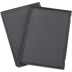 Steba Grillplatte Oben, Geriffelt / Glatt