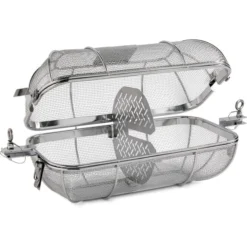 Weber CRAFTED Drehspieß-Korb Fein 7686, Grillkorb