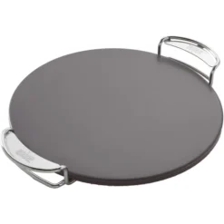 Weber CRAFTED Glasierter Grillstein 8861, Rund, Pizzastein