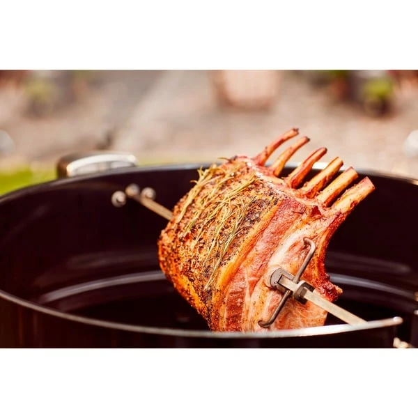 Weber Drehspieß 7494 Für Holzkohlegrills Mit Ø 57cm, Grillspieß – Bild 7
