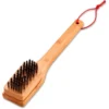 Weber Grillbürste Mit Bambus-Griff, 30cm, Grill-Reinigungsbürste