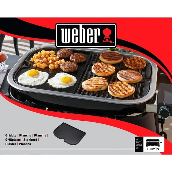 Weber Grillplatte 6612, Für Lumin Elektrogrill – Bild 4