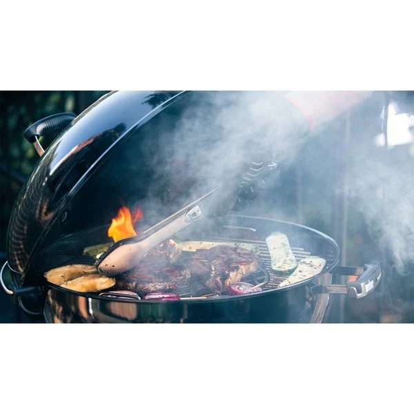 Weber Holzkohlegrill Master-Touch GBS C-5750 Smoke Grey – Bild 7